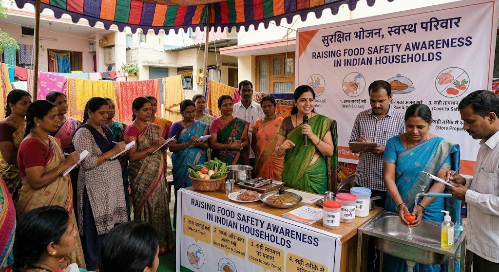 ‘உணவுப் பாதுகாப்பு நம் இல்லங்களின் வாழ்க்கை முறையாக வேண்டும்’